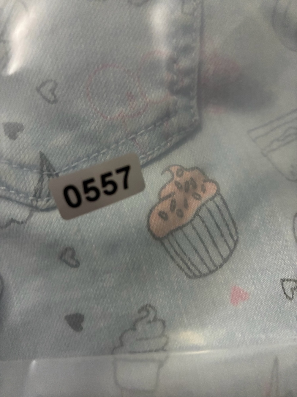 Place Light Blue Emoji Print Jeans - Picture 7 of 7